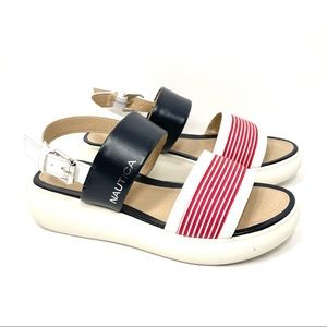 nautica sandals women size 5 1/2